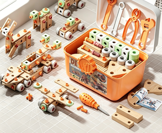 Kids Hands-On DIY Intellectual Screwdriver Construction Kit