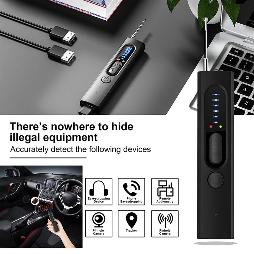 🕵️♂️ 50% OFF NOW! ✨ Shadow X Pro™ - Hidden Camera & GPS Detector with 5 Search Modes and LCD Screen for Personal Protection 📡🔒