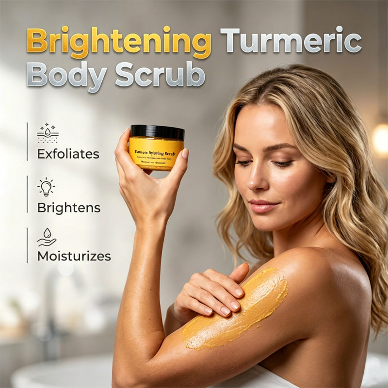 🥳 HOT SALE 2026 💞 70,000+ SOLD! Turmeric Exfoliating Body Scrub