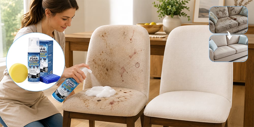 Multi-Function Foam Cleaner Set | Powerful Deep Cleaning Spray for Car & Home