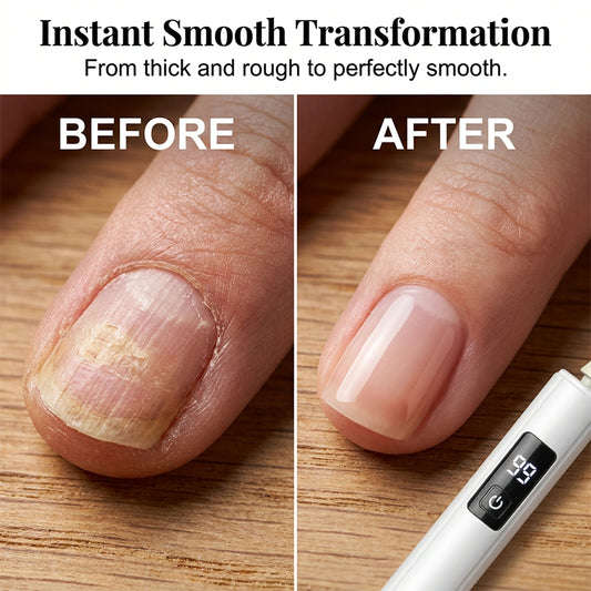 🥳2026 HOT SALE🥳💞50K+ SOLD!💅Professional Electric Nail Polisher – Smooths thick nails, 99-speed display. Multiple heads for shaping & buffing. Salon at home! 🌟💎