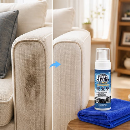 Multi-Function Foam Cleaner Set | Powerful Deep Cleaning Spray for Car & Home