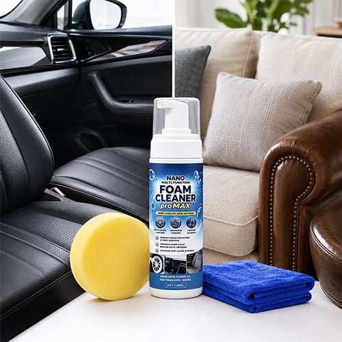 Multi-Function Foam Cleaner Set | Powerful Deep Cleaning Spray for Car & Home