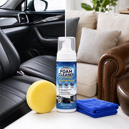 Multi-Function Foam Cleaner Set | Powerful Deep Cleaning Spray for Car & Home