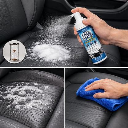 Multi-Function Foam Cleaner Set | Powerful Deep Cleaning Spray for Car & Home