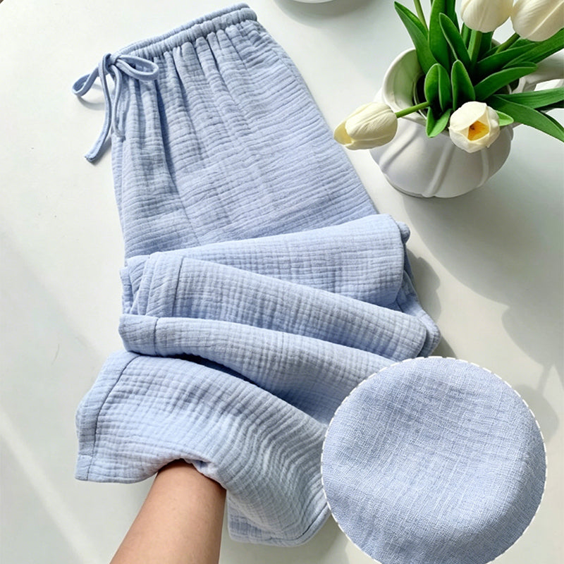 🥳2026 HOT SALE🥳Women’s Elastic Waist Cotton Loungewear Pants