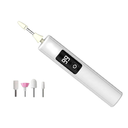 🥳2026 HOT SALE🥳💞50K+ SOLD!💅Professional Electric Nail Polisher – Smooths thick nails, 99-speed display. Multiple heads for shaping & buffing. Salon at home! 🌟💎