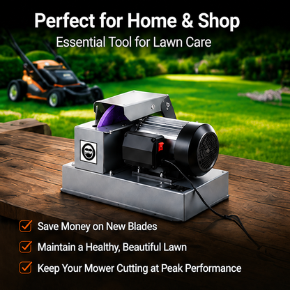 Electric Lawn Mower Blade Sharpener
