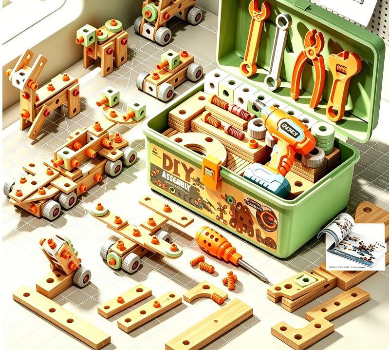 Kids Hands-On DIY Intellectual Screwdriver Construction Kit