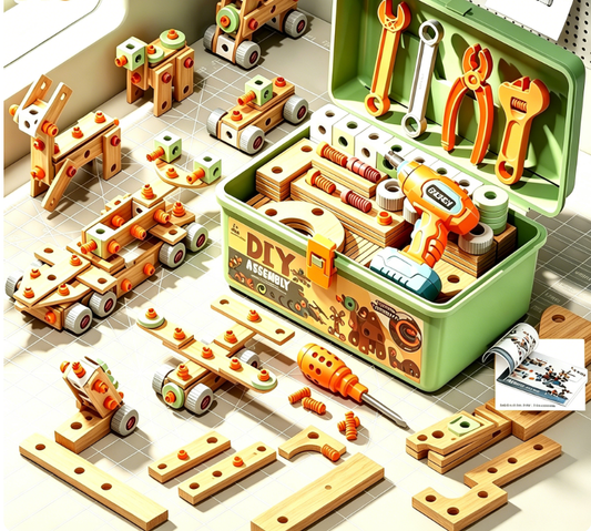 Kids Hands-On DIY Intellectual Screwdriver Construction Kit