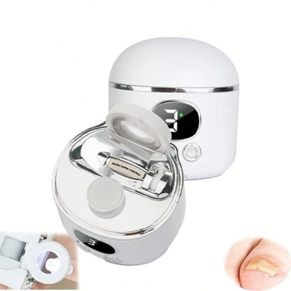 Magnifying Nail Clipper for Seniors – Easy Grip Nail Trimmer with LED Light, Manual & Electric Options