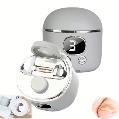Magnifying Nail Clipper for Seniors – Easy Grip Nail Trimmer with LED Light, Manual & Electric Options