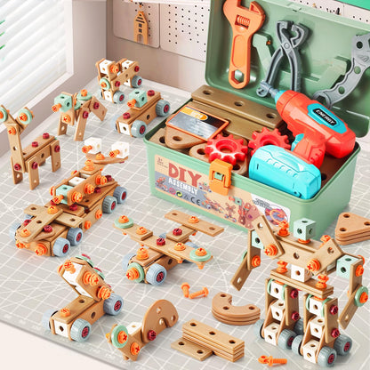 Kids Hands-On DIY Intellectual Screwdriver Construction Kit
