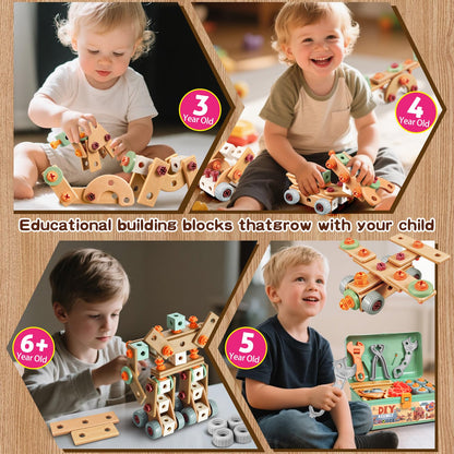 Kids Hands-On DIY Intellectual Screwdriver Construction Kit