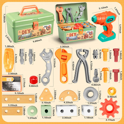 Kids Hands-On DIY Intellectual Screwdriver Construction Kit