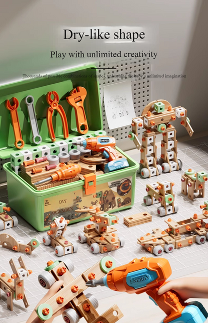 Kids Hands-On DIY Intellectual Screwdriver Construction Kit