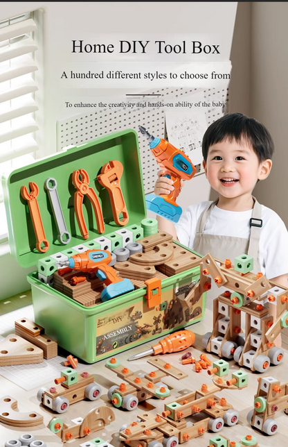 Kids Hands-On DIY Intellectual Screwdriver Construction Kit